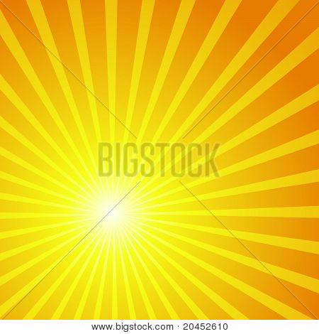 일요일의 형태로 아름 다운 벡터 배경