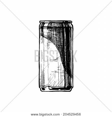 Vector Illustration Of Beverage Can