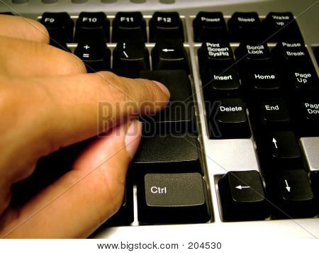Tryk på tastaturets nøgle