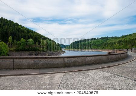 Oker Dam In Germany
