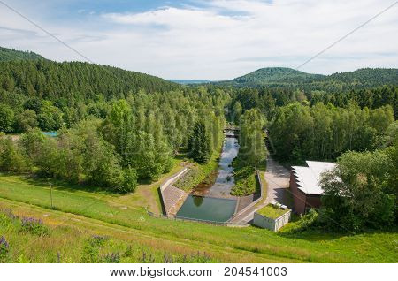 Innerste River In Germany