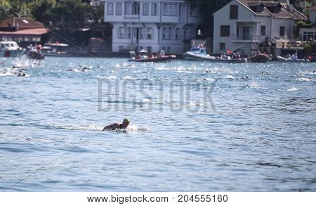 Samsung Bosphorus Cross Continental Swimming Competition 2017