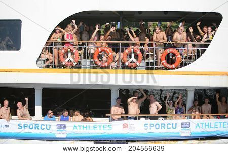 Samsung Bosphorus Cross Continental Swimming Competition 2017