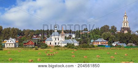 Cityscape Suzdal. Vladimir region, Golden ring of Russia