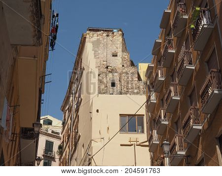 Castello Quarter In Cagliari