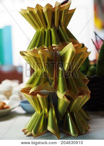 Chinese Gold Paper. Burn It For Ancestor.