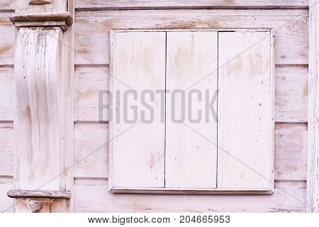 White wood old texture square. Pattern, rustic