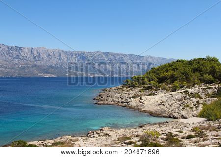 Landscape With Sea And Mountains