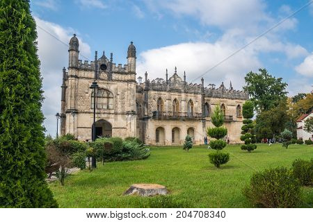 Dadiani Palace Located Inside A Park In Zugdidi, Georgia