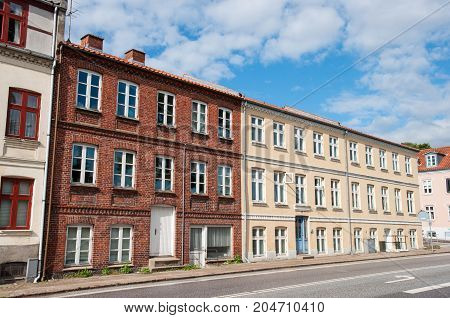 Residential Buildings In Ringsted Denmark