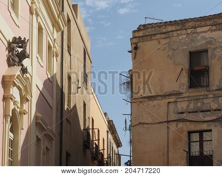 Castello Quarter In Cagliari