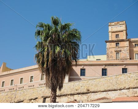 Casteddu (meaning Castle Quarter) In Cagliari