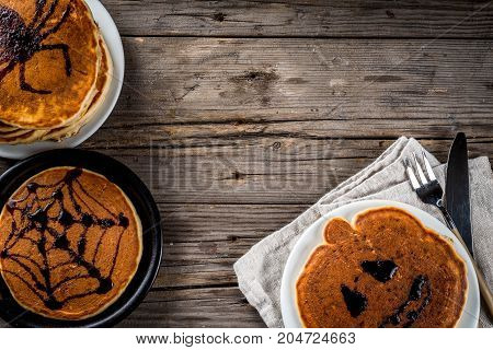 Halloween Pancakes For Children