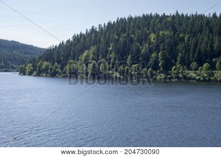The Schluchsee Lake In The German Black Forest