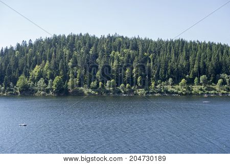 The Schluchsee Lake In The German Black Forest