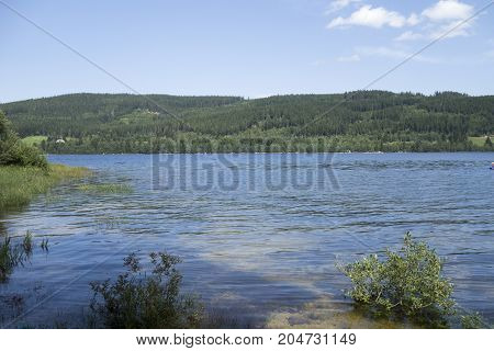 The Schluchsee Lake In The German Black Forest