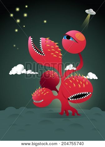 vector of character design in cartoon style