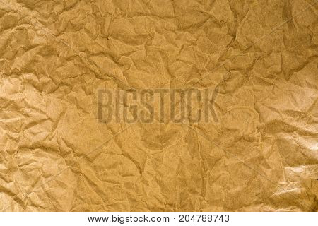 the old Crumpled paper surface texture background