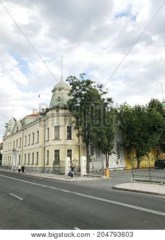 Burgas Bulgaria - September 18 2017: Burgas Central Railway Station. Burgas Is The Second Largest Ci