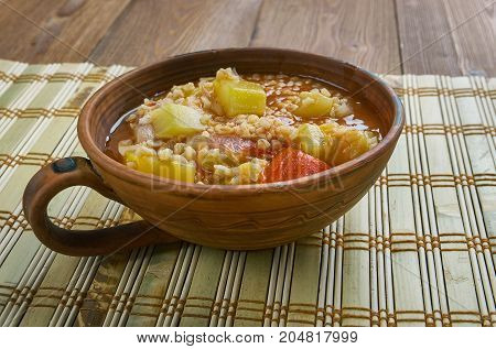 Bulgurl Kabak Yemegi
