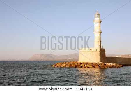 Hania maják a Akrotiri
