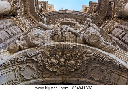 The Historical Center Of The Valencia City, Spain