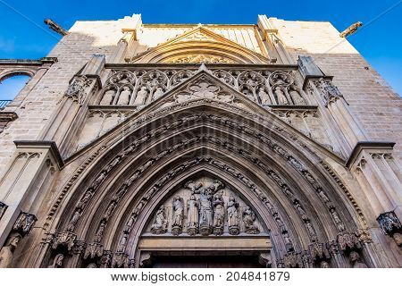 The Historical Center Of The Valencia City, Spain