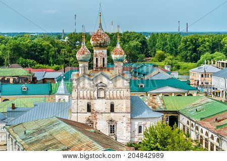 Church of the Savior at the Market in Rostov Veliky, the Golden ring of Russia.