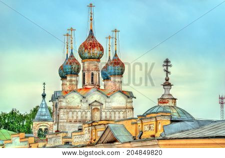 Church of the Savior at the Market in Rostov Veliky, the Golden ring of Russia.