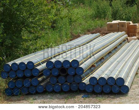 Underground Gas Pipeline for Natural Gas Pressurized