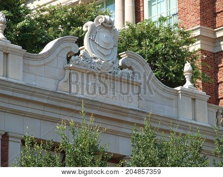 Old Parkland c.1894 is the first generation of Parkland Hospital in Dallas. Today,