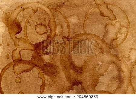 Coffee Stain Background Textures