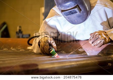 Welder Industrial Worker
