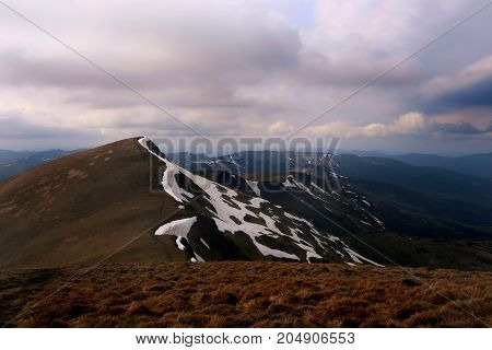 beautiful summer sunrise landscape in the mountains, east Europe travel, Carpathian national park, west Ukraine, beeauty world, wallpaper background landscape