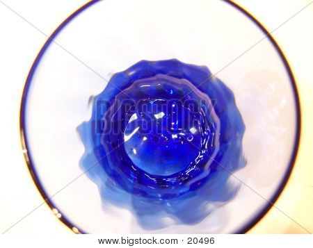 Inside Blue Vase