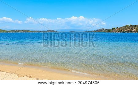 Summer Sea Coast (sithonia, Greece).