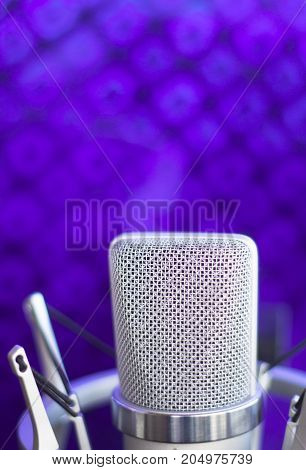 Studio Recording Voice Microphone