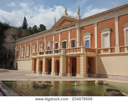 Galleria Comunale D Arte (municipal Art Gallery) In Cagliari