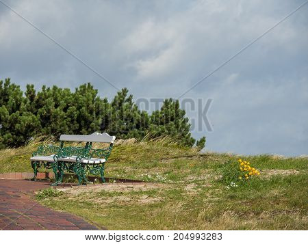 ther geman Island of spiekeroog in the North sea