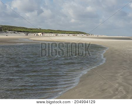 ther geman Island of spiekeroog in the North sea