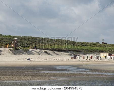 ther geman Island of spiekeroog in the North sea