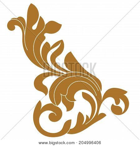 Vintage ornament, baroque ornament, scroll ornament, engraving ornament, border ornament, floral ornament, retro pattern, antique pattern, style acanthus pattern, foliage pattern, swirl pattern decorative pattern, filigree pattern. vector