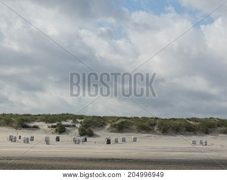 ther geman Island of spiekeroog in the North sea