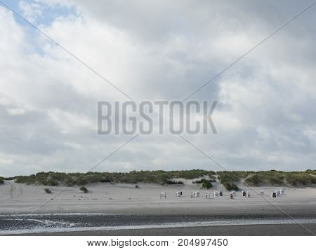 ther geman Island of spiekeroog in the North sea