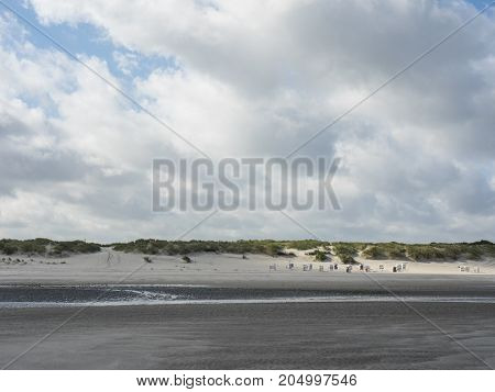 ther geman Island of spiekeroog in the North sea