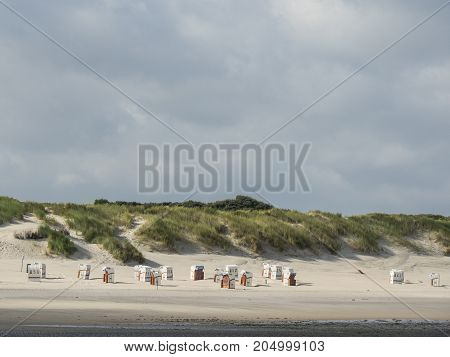 ther geman Island of spiekeroog in the North sea