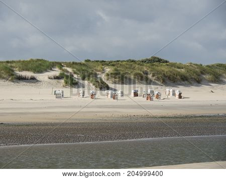 ther geman Island of spiekeroog in the North sea