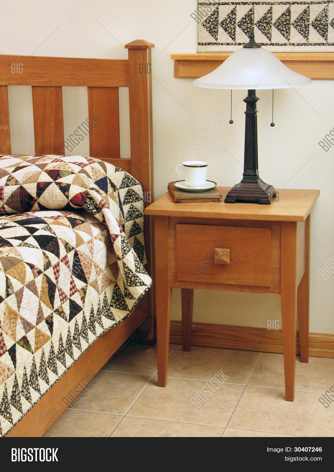 Bedroom Missionstyle Image & Photo (Free Trial) Bigstock