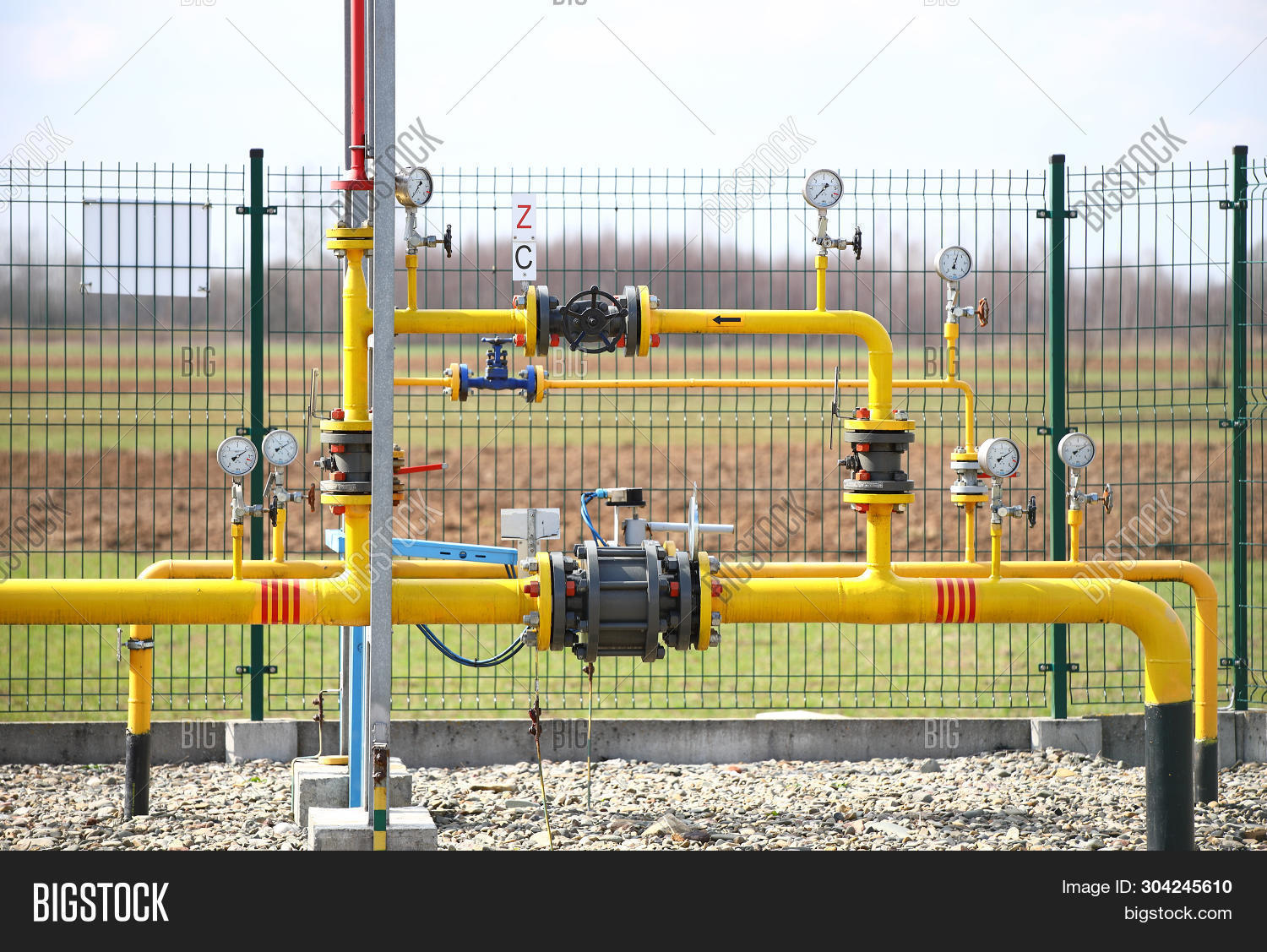 Element Gas Line High Image & Photo (Free Trial) Bigstock