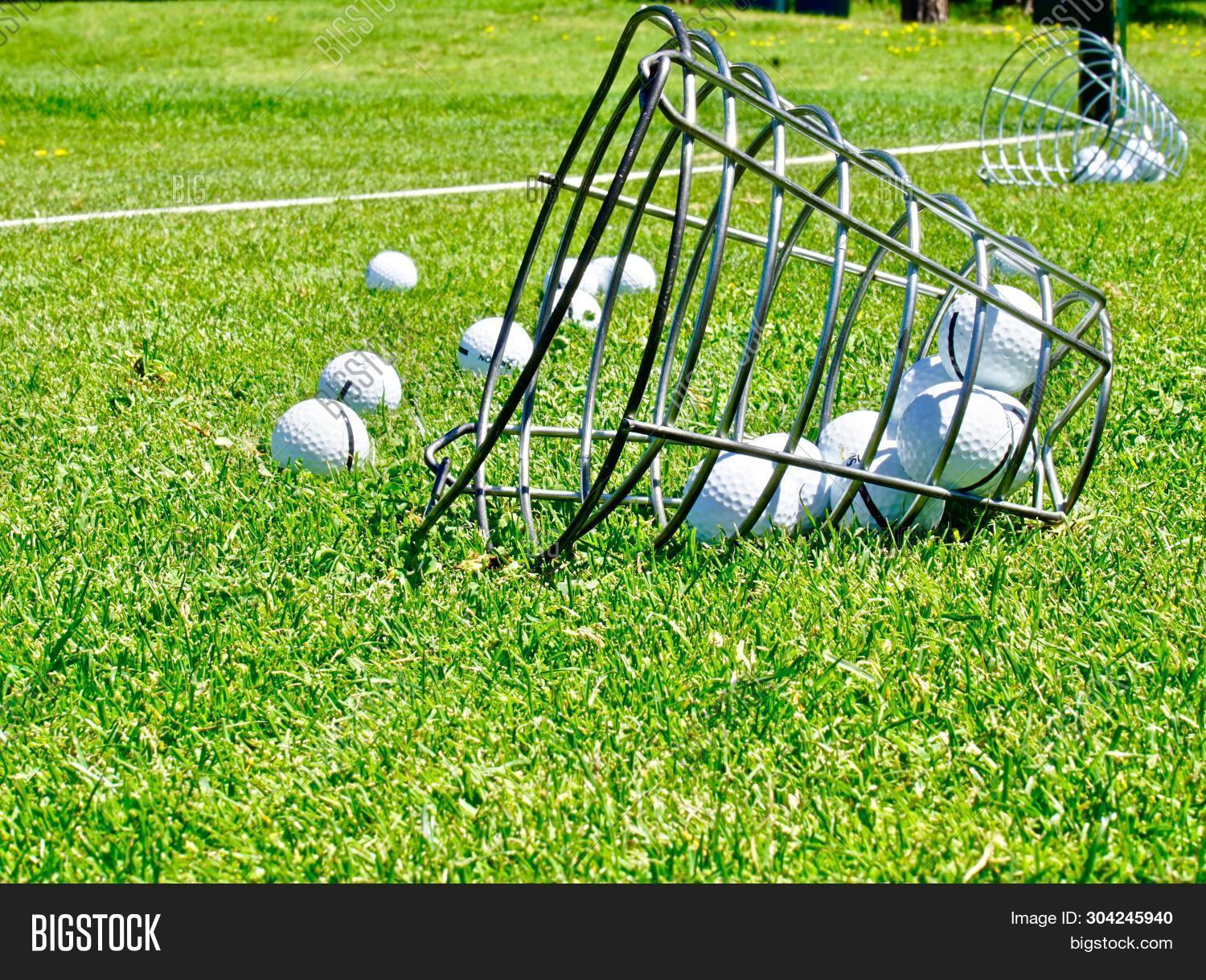 Wire Basket Golf Balls Image & Photo (Free Trial) Bigstock